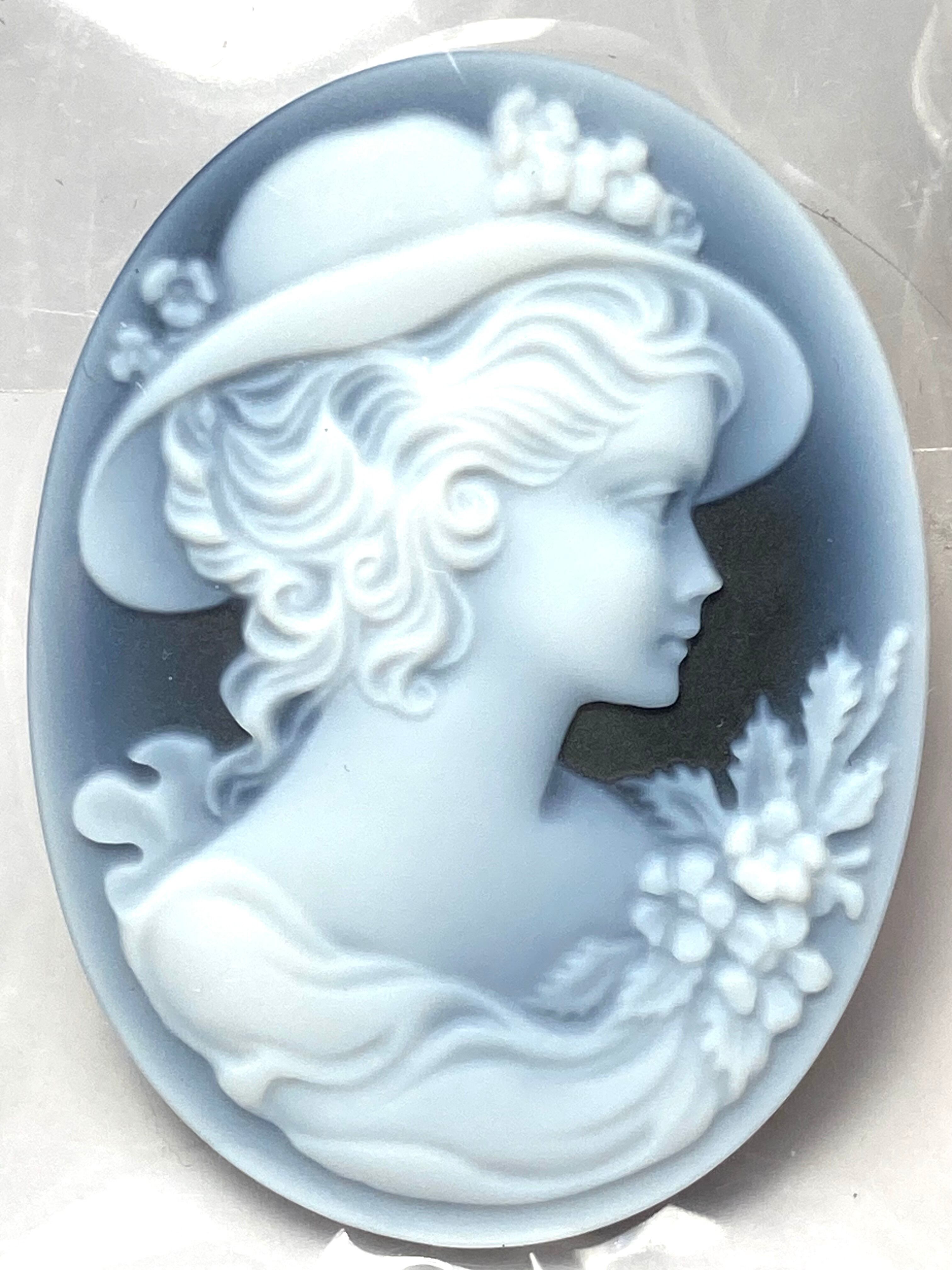 1.ストーンカメオ（女性）［No.HA-2317］ | デザインアトリエ -kakera-