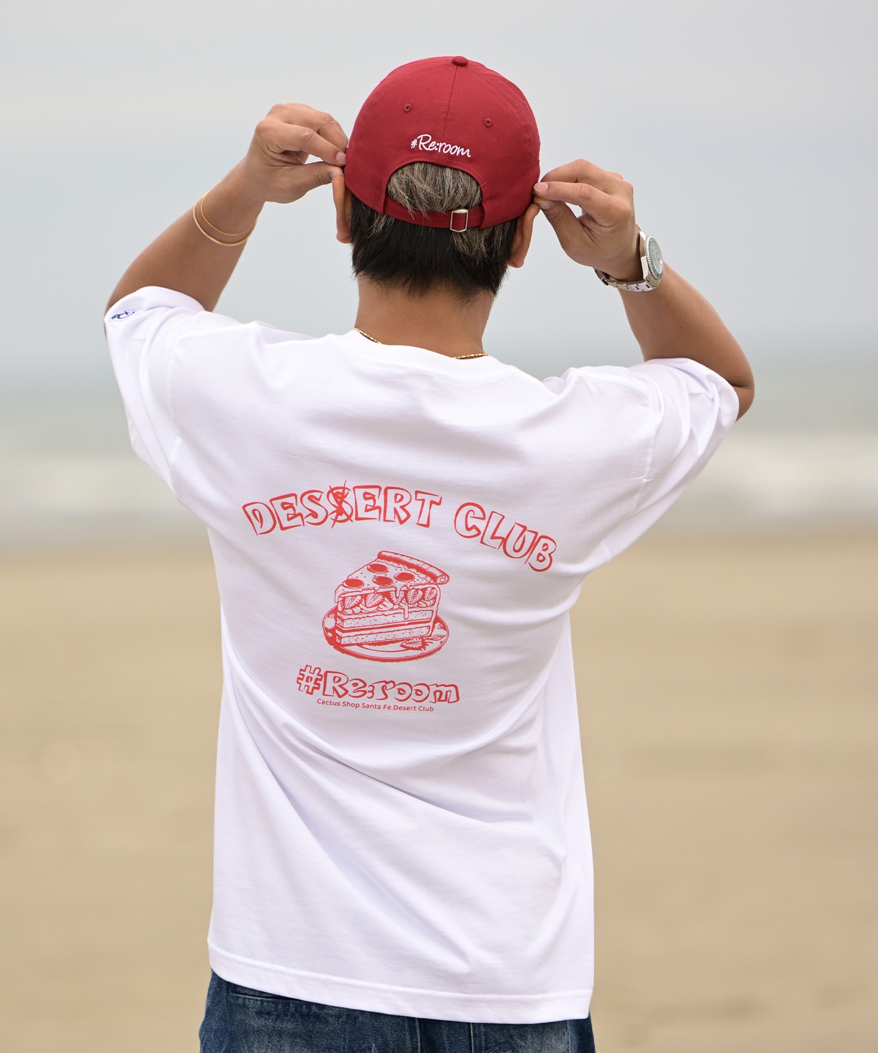 【#Re:room】DESERT CLUB PRINT T-SHIRTS［REC839］