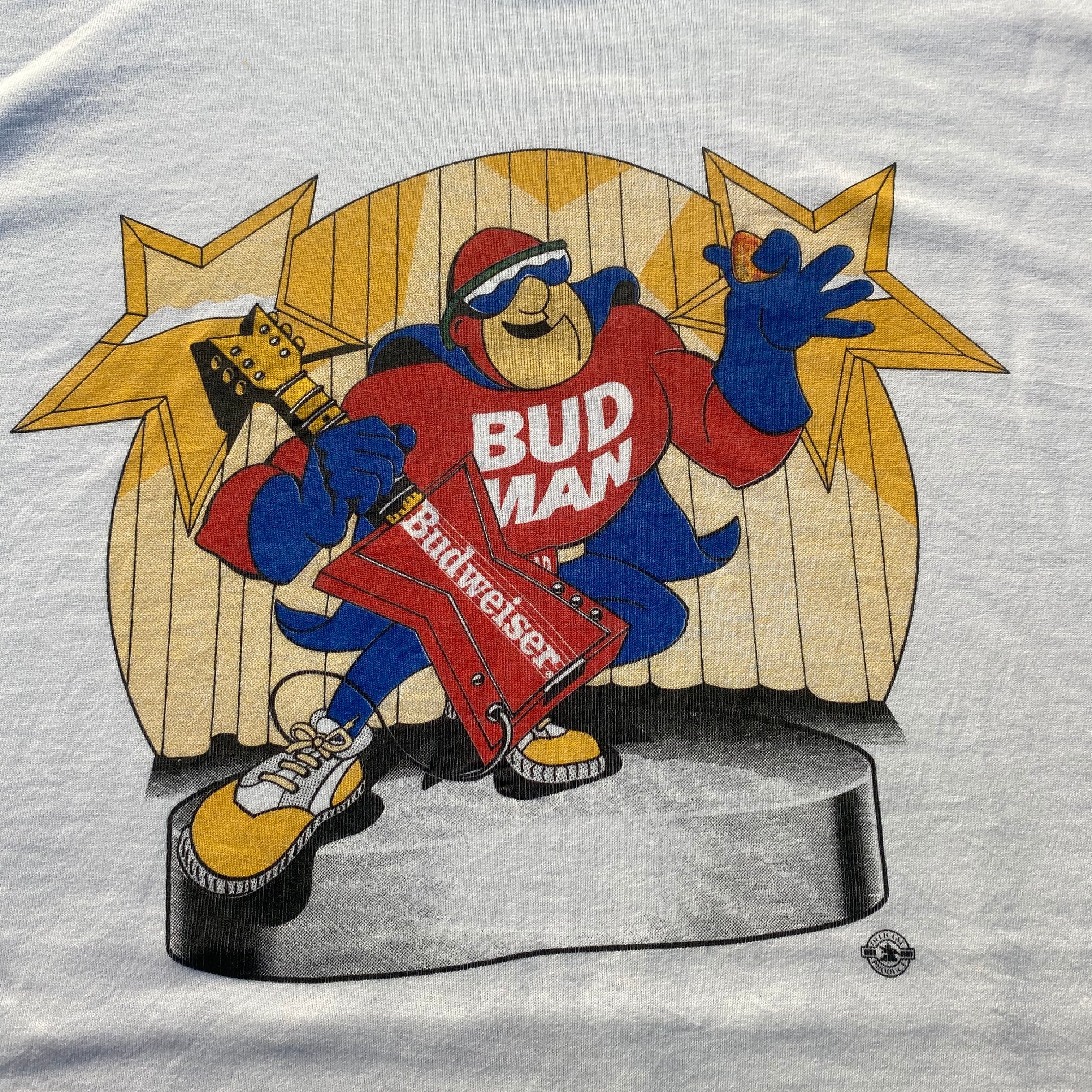90年代 BUDMAN バドマン Budweiser バドワイザー プリントTシャツ 