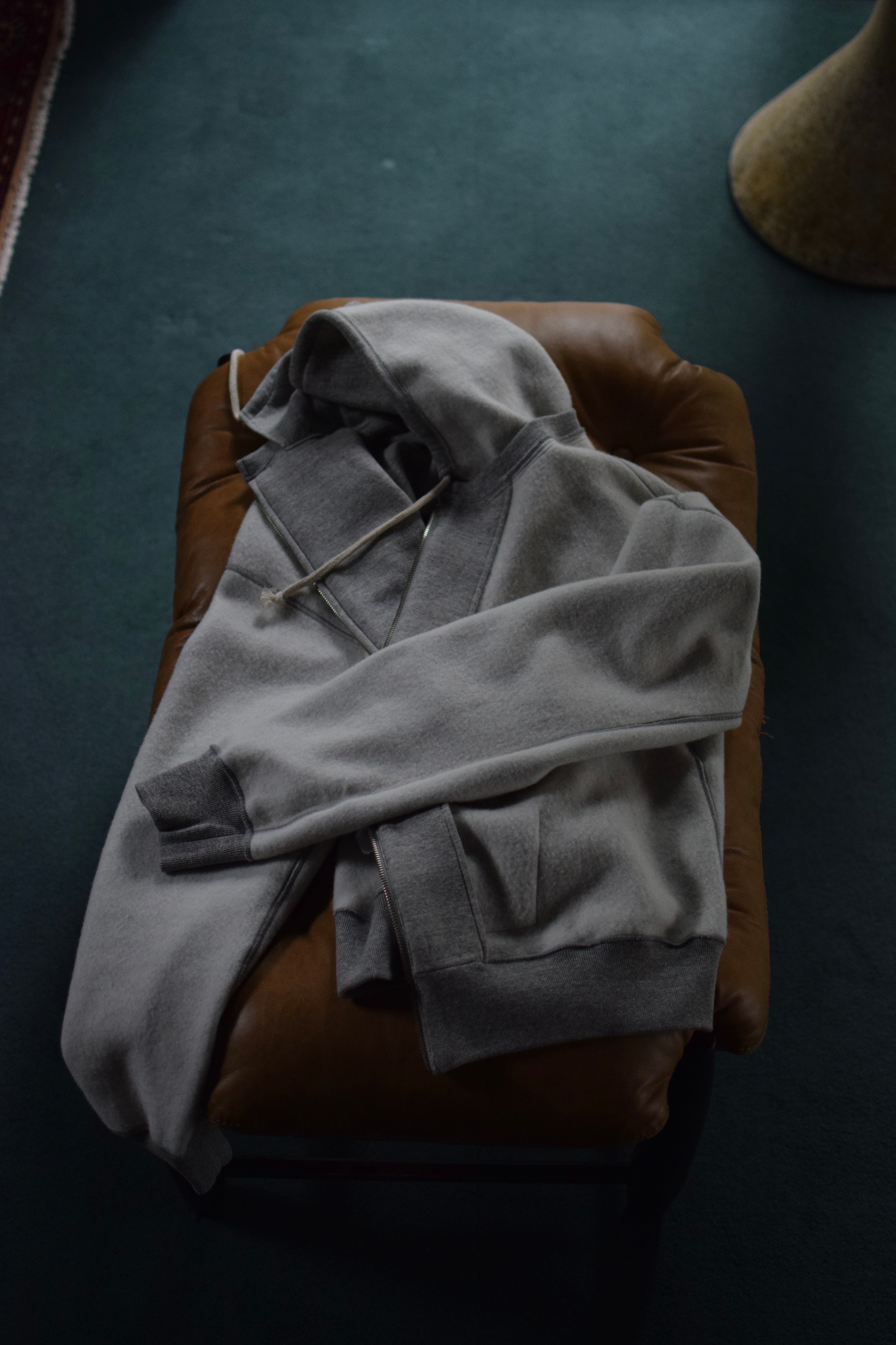 BISOWN / AFTER HOODIE ZIP UP SWEAT