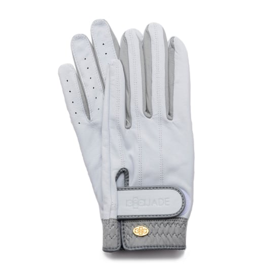 Elegant Golf Glove white-grey