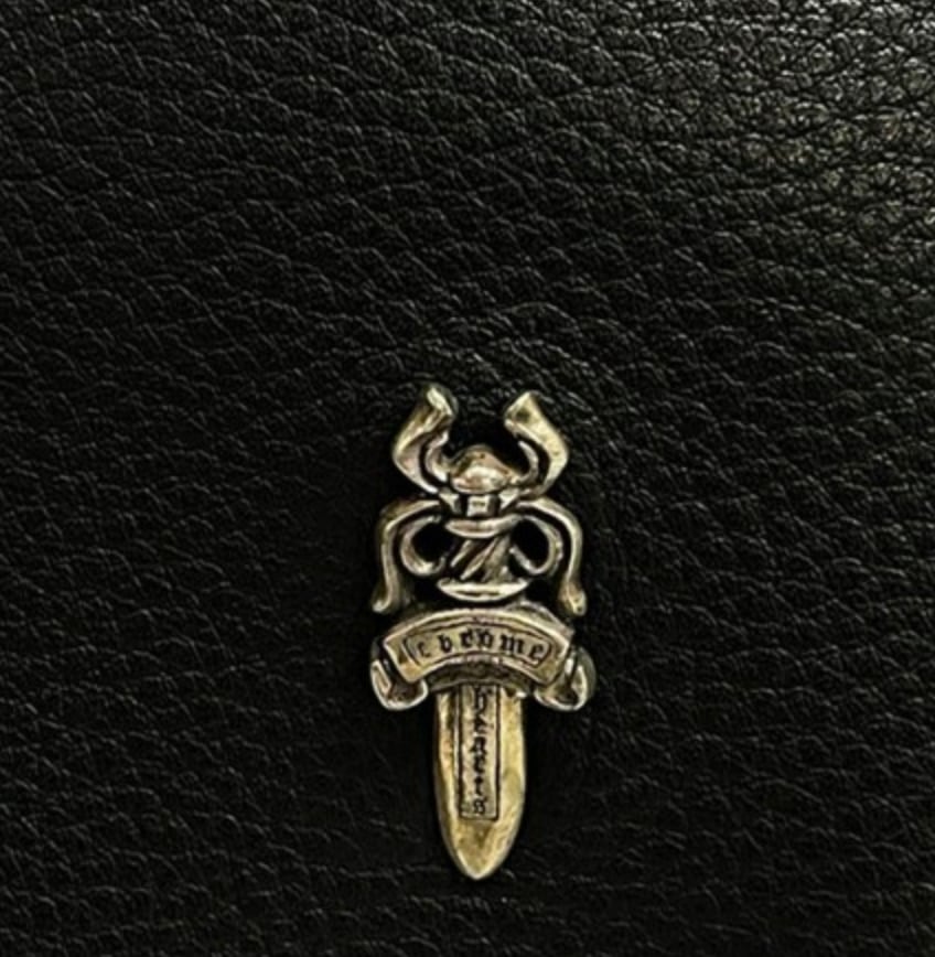 CHROME HEARTS Dagger Leather Tote Bag クロムハーツ ダガー CHROME HEARTS Dagger Leather Tote Bag クロムハーツ ダガー