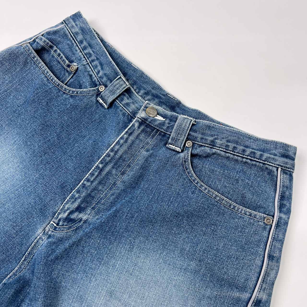 90's VANS バンズ Denim デニム ハーフパンツ ショートパンツ サイズ 32 /メンズ/ビンテージ