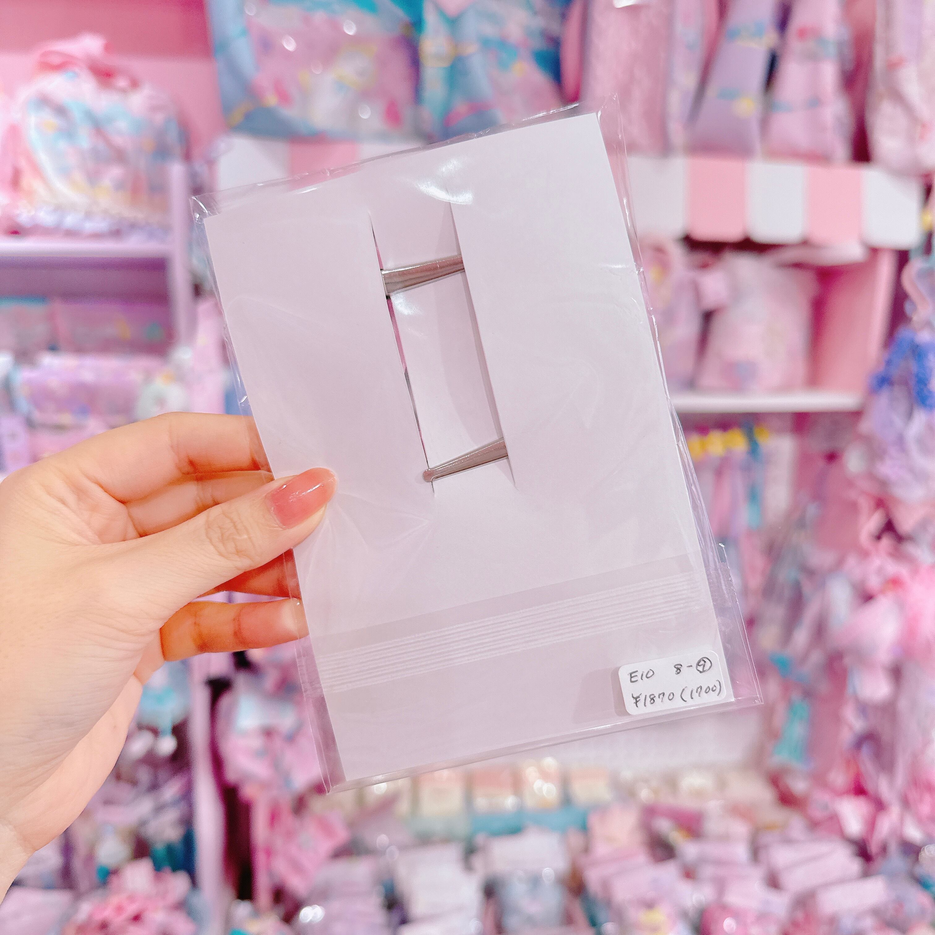 【E10】8-9ツインヘアクリップ