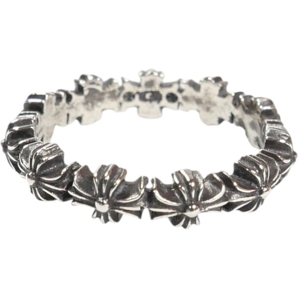 CHROME HEARTS タイニー E CH プラス バンド リング 9号 Size【9号】 CHROME HEARTS クロム・ハーツ TINY E CH PLS BAND RING