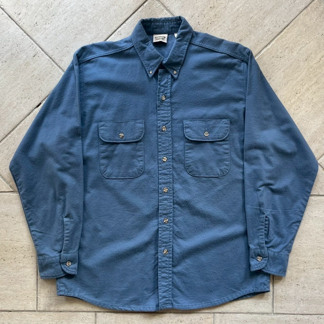 70s DEAD STOCK Glenn Berry Chambray Shirt / vintage ビンテージ
