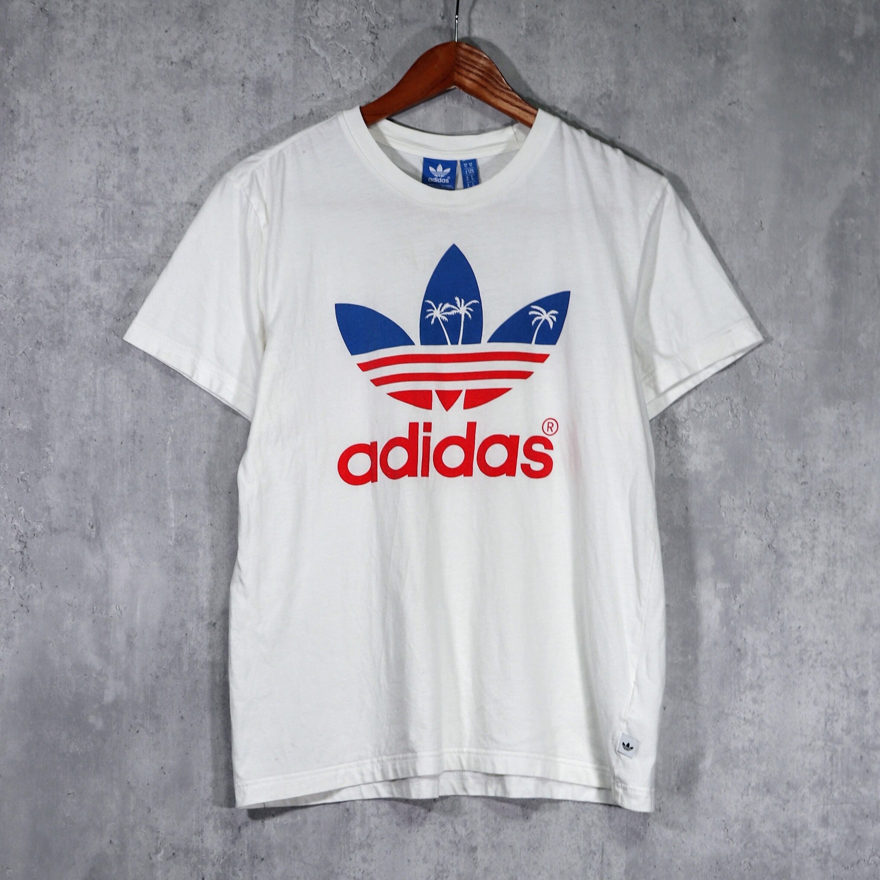 adidas originals アディダス Tシャツ ブルックリン　古着屋 2e53b93081e0d511c67ce4e726e387
