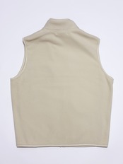 SEE YOU SMALL FLEECE VEST BEIGE