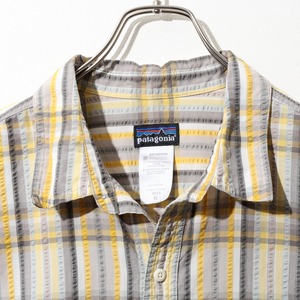 美品 XL 10年 Puckerware Shirt Patagonia パッカーウェアシャツ パタゴニア  シアサッカー