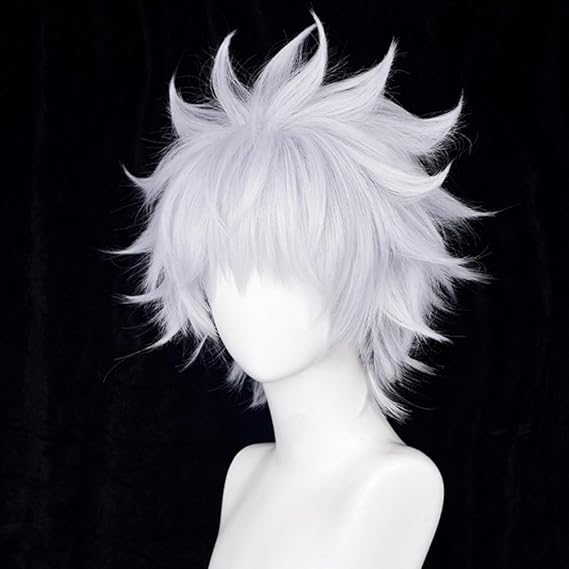 LAOBAO コスプレ ウィッグ キルア＝ゾルディック Killua Zoldyck