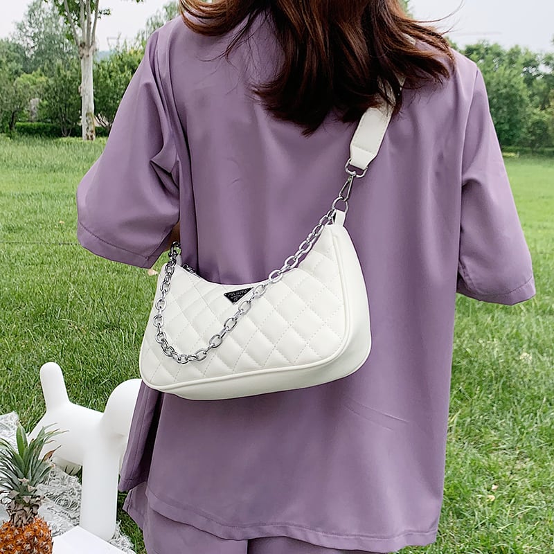 フレンチニッチバッグ女性2020ニューウェーブネットレッドファッションダイヤモンドチェーンショルダーバッグ夏の野生のメッセンジャーバッグ Tiancai_Wing_Bag4698329