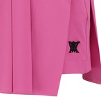 WOMEN SM INCISION PLEATED HALF PANTS