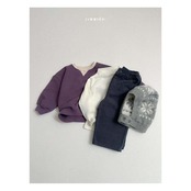 【取寄】minirobe ボタンピーチパンツ|冬服|韓国子供服
