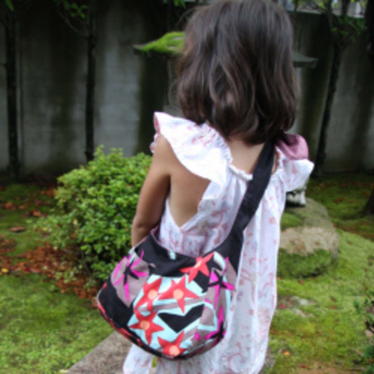 ruaオリジナル ママバッグ 星の花 【S】