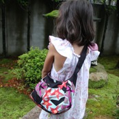 ruaオリジナル ママバッグ 星の花 【S】