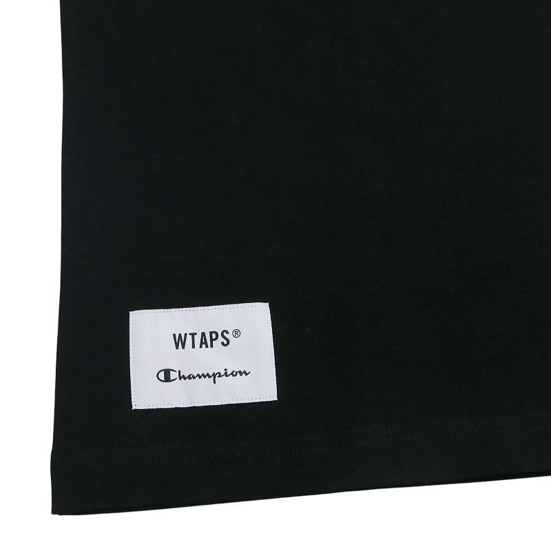 付属品完備 レアサイズ WTAPS×Champion ロングスリーブ ネイビーS