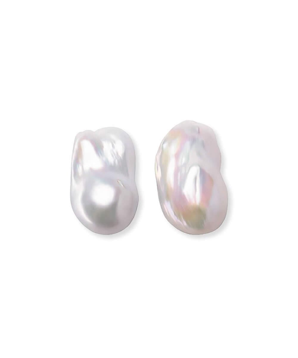 baroque pearl stud pierce/earring〈高品質 Sクラス〉 | LARICA