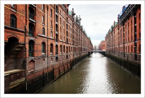 Speicherstadt（シュパイヒャーシュタット）｜ドイツの風景ポストカード