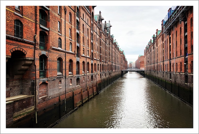 Speicherstadt（シュパイヒャーシュタット）｜ドイツの風景ポストカード