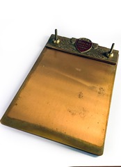 1945 Copper Pad Holder