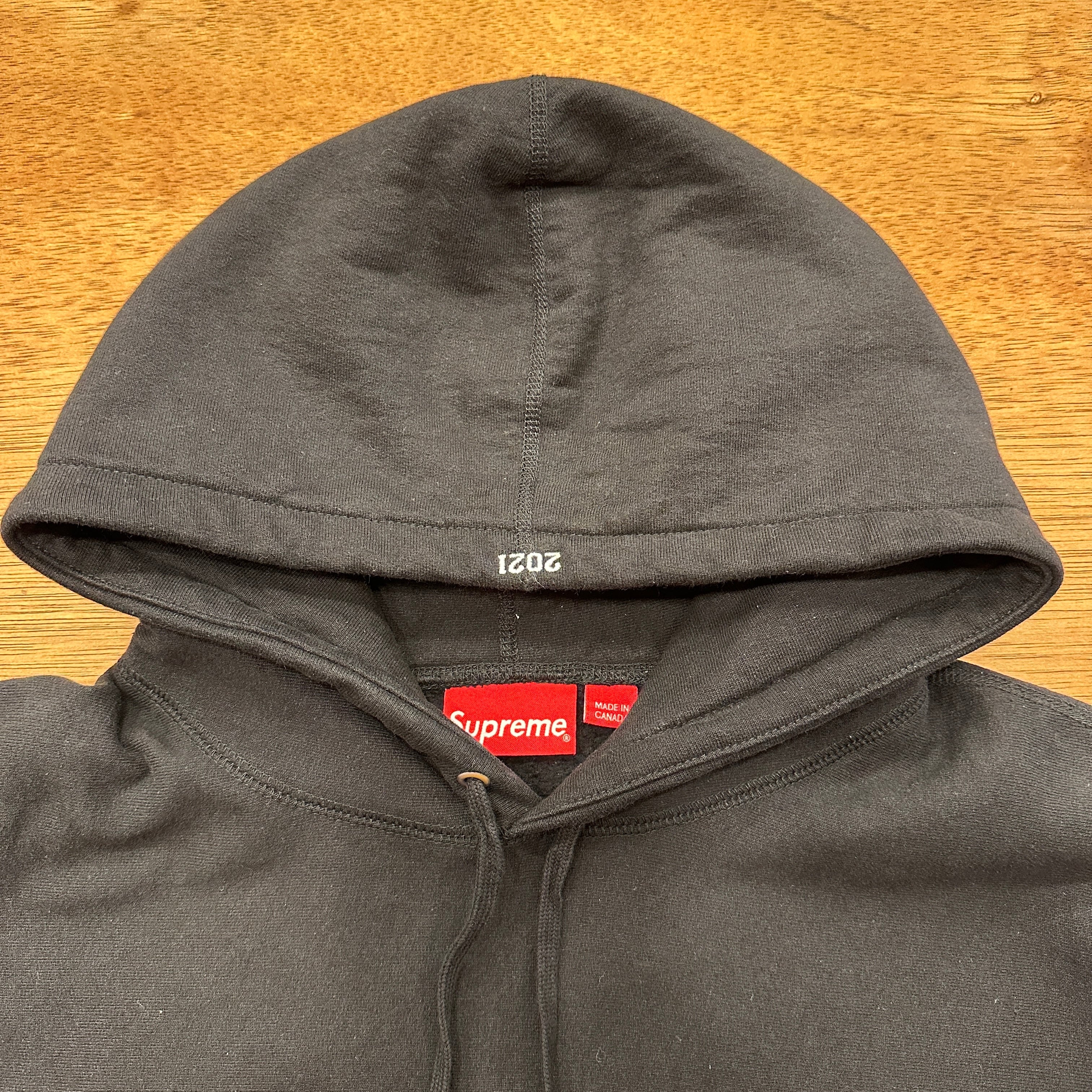 supreme 納品書付 SUPREME 2021AW BLACK BOX LOGO HOODED SWEAT | safarionline