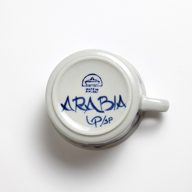 ARABIA アラビア Anemone アネモネ ティーカップ＆ソーサー - 59 北欧ヴィンテージ