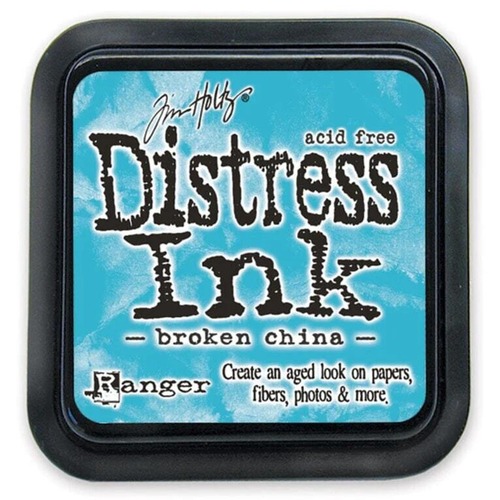 Tim Holtz　ディストレスインクパッド（Broken China）　Distress Ink Pad TIM21414【Tim Holtz（ティムホルツ）-Ranger】[TH-279h]