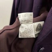 カシミヤ100%  LEPORTE TOKYO STYLE レポルテ 段返3B テーラードジャケット 9/パープル レディース