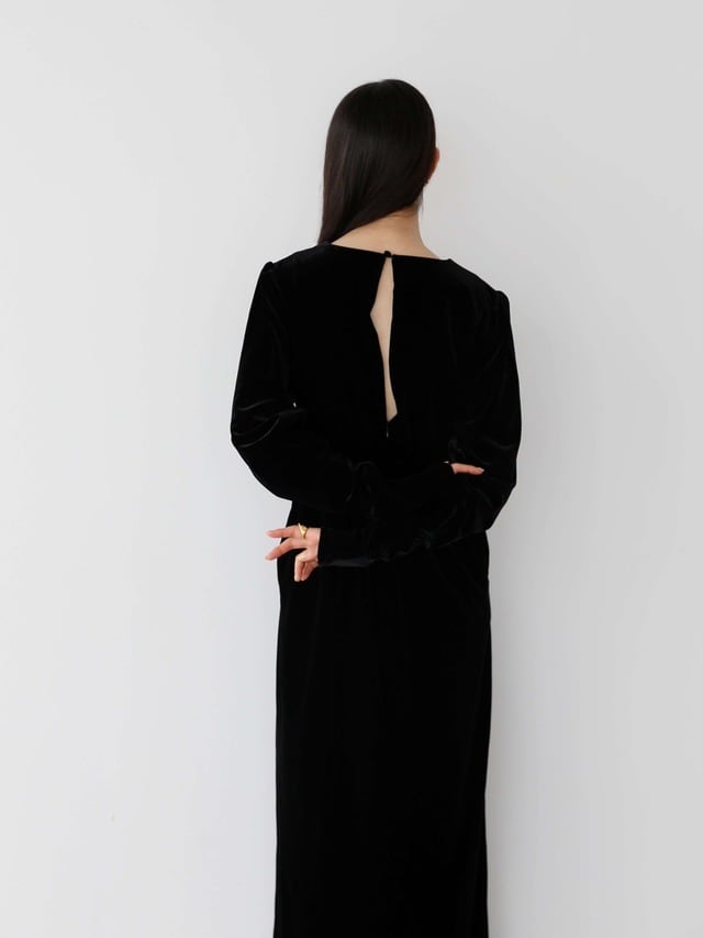 back open velour onepiece | Katrin TOKYO back open velour onepiece | Katrin TOKYO