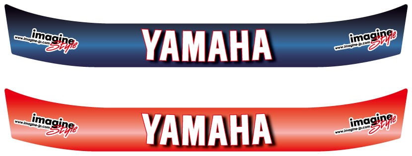 ヘルメット バイザーステッカー ヤマハ YAMAHA 03 アライ Arai GP-5