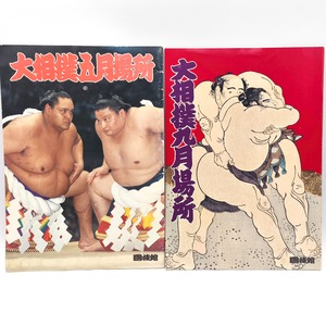 大相撲・パンフレット・1994年9月場所・1997年5月場所・2冊セット・No.250725-21・梱包サイズ60