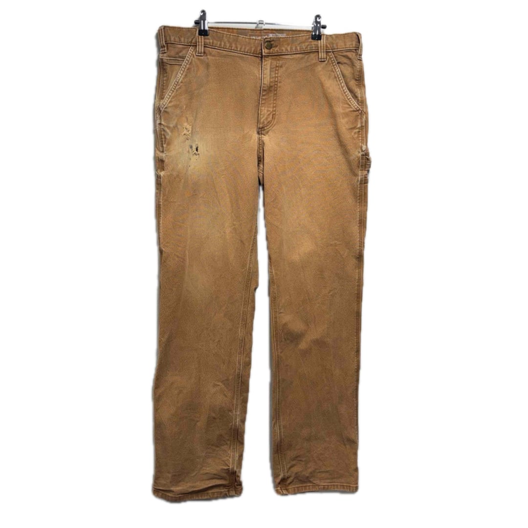 90.s（アメリカ製）リーバイス501ワイドストレートデニムパンツW35L32 