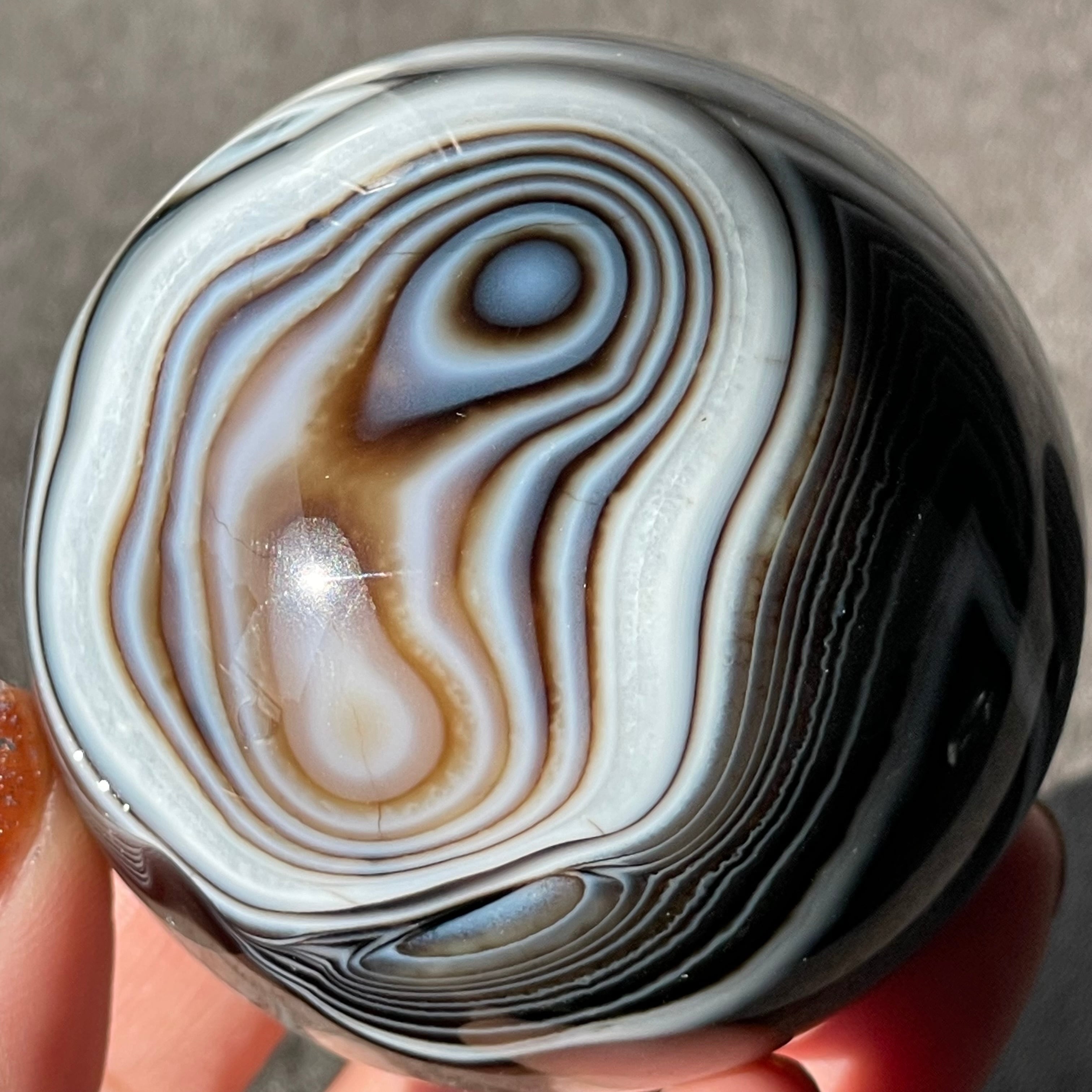 マダガスカル産♦︎Sardonyx サードニクス|Sphere スフィア|天然石