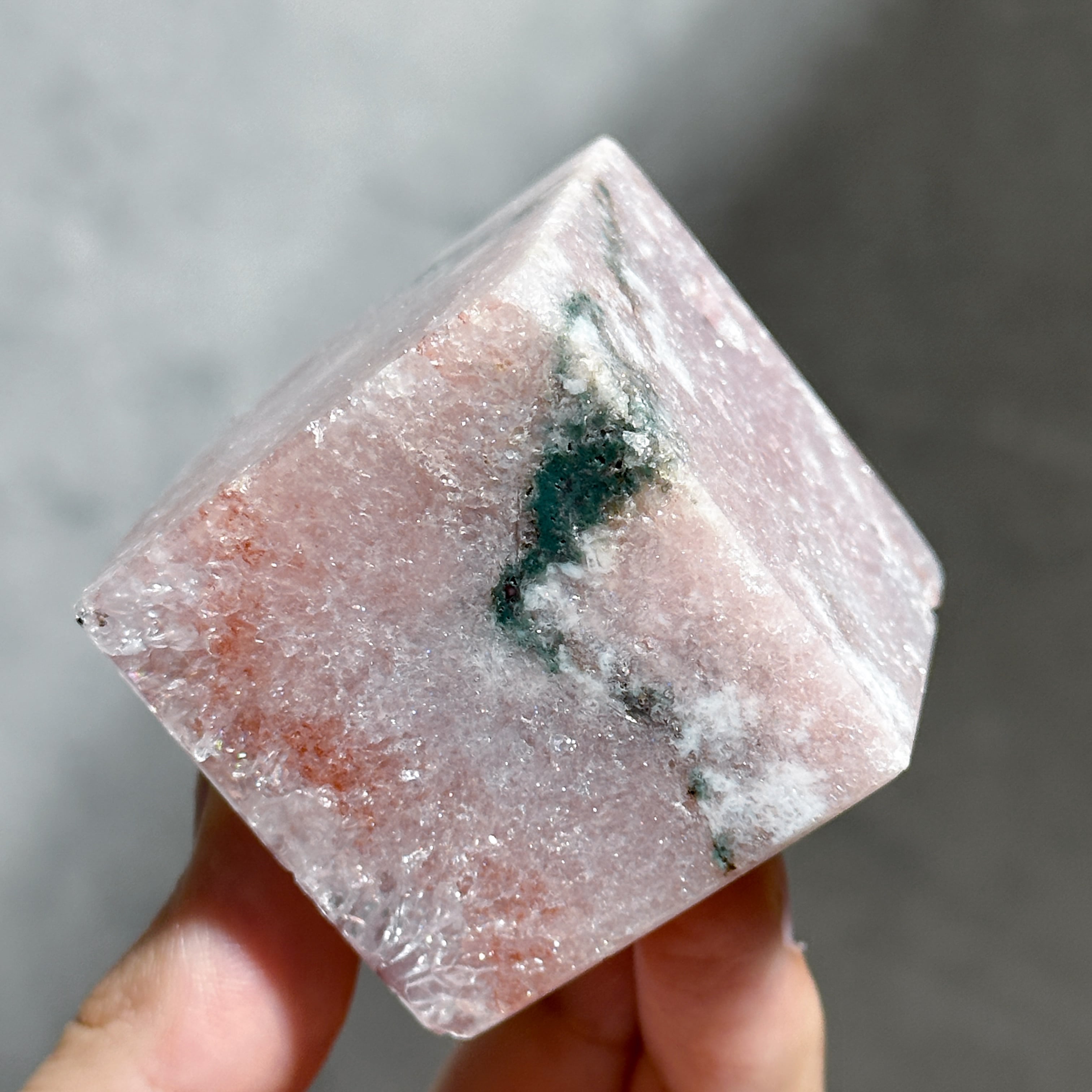 ハイクオリティ】ピンクアメジスト キューブ01◇ Pink Amethyst