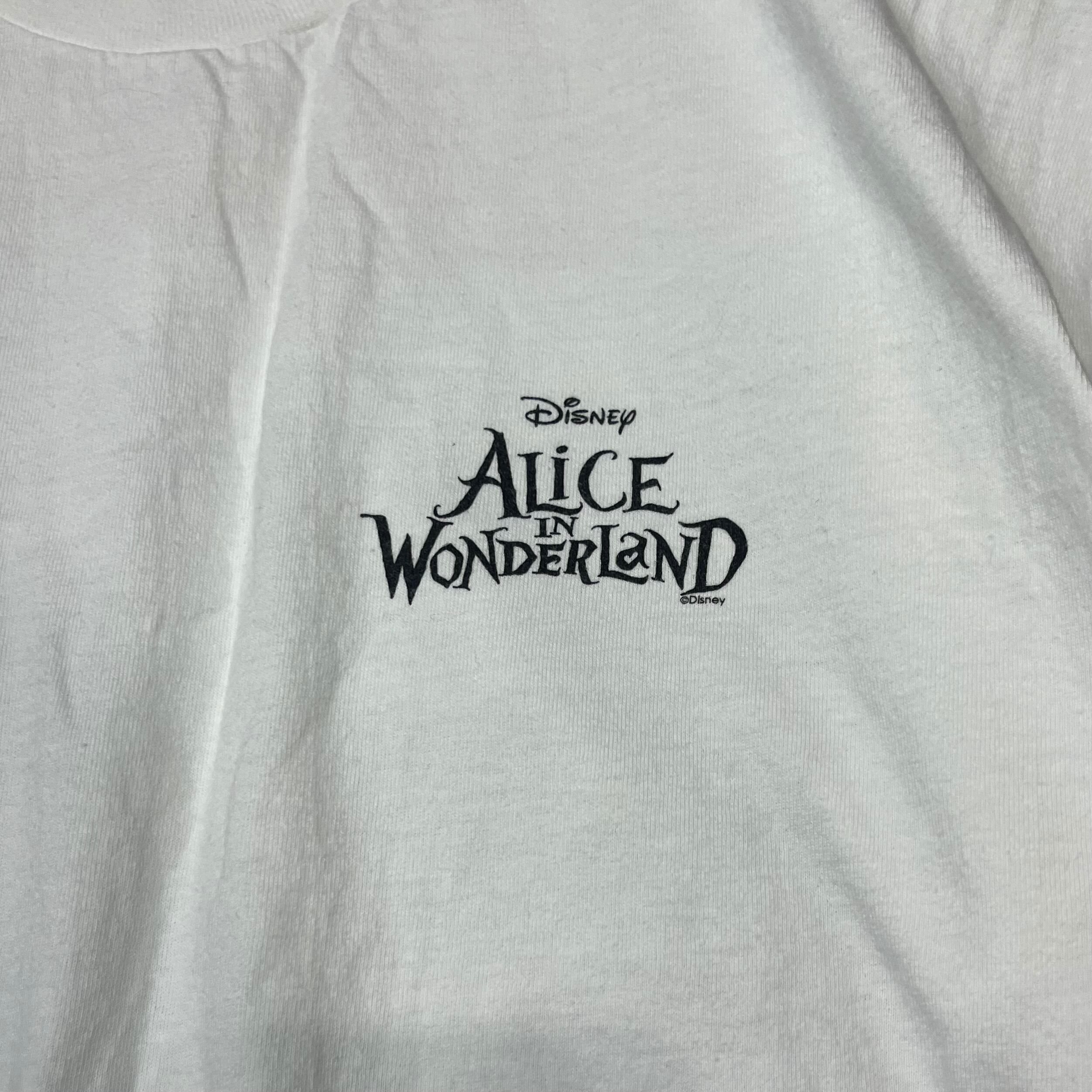 アリス・イン・ワンダーランド」Tシャツ ふしぎの国のアリス アリス・イン・ワンダーランド」Tシャツ ふしぎの国のアリス