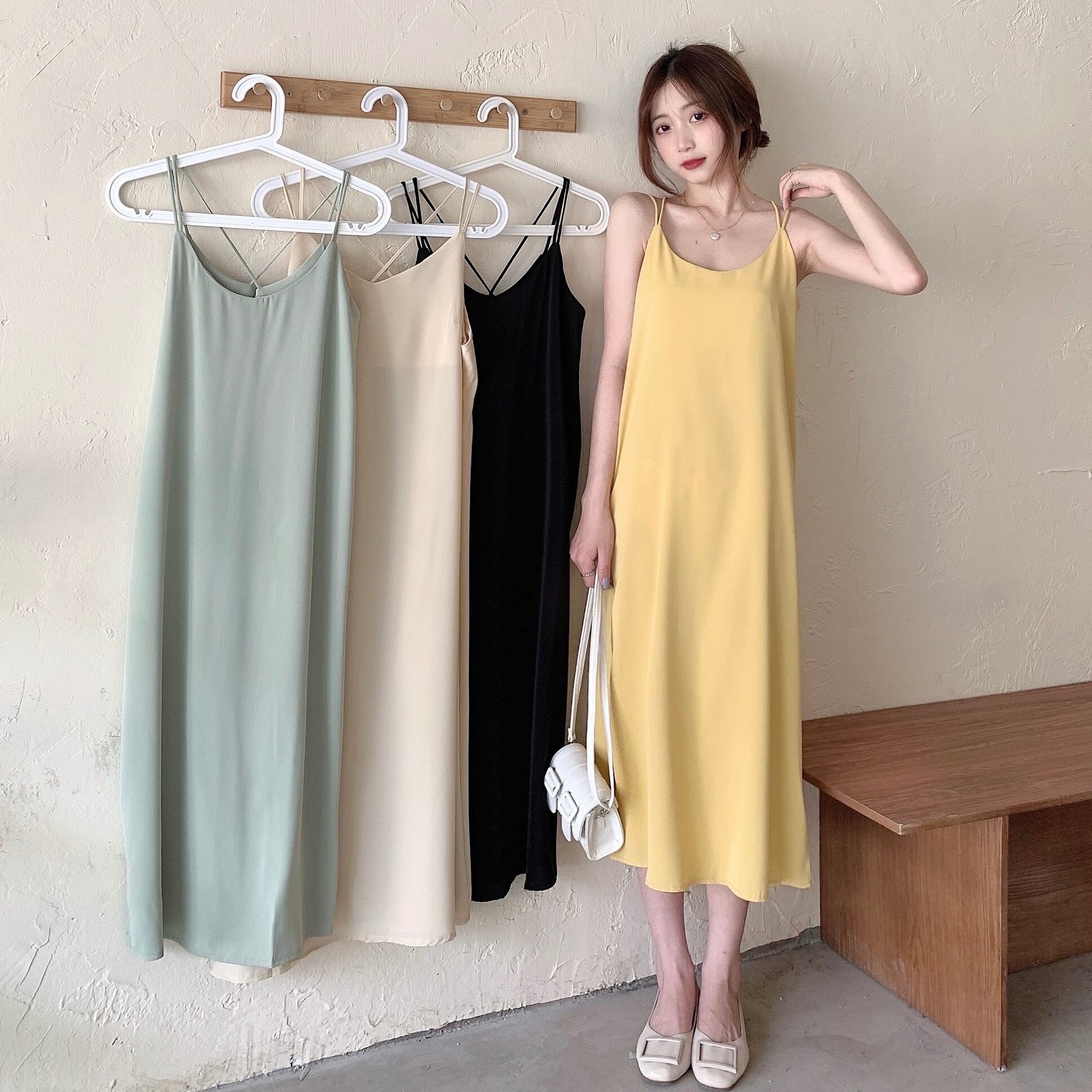 ドレス サマーロングブラックスカート 夏物 1号婦人28844801466