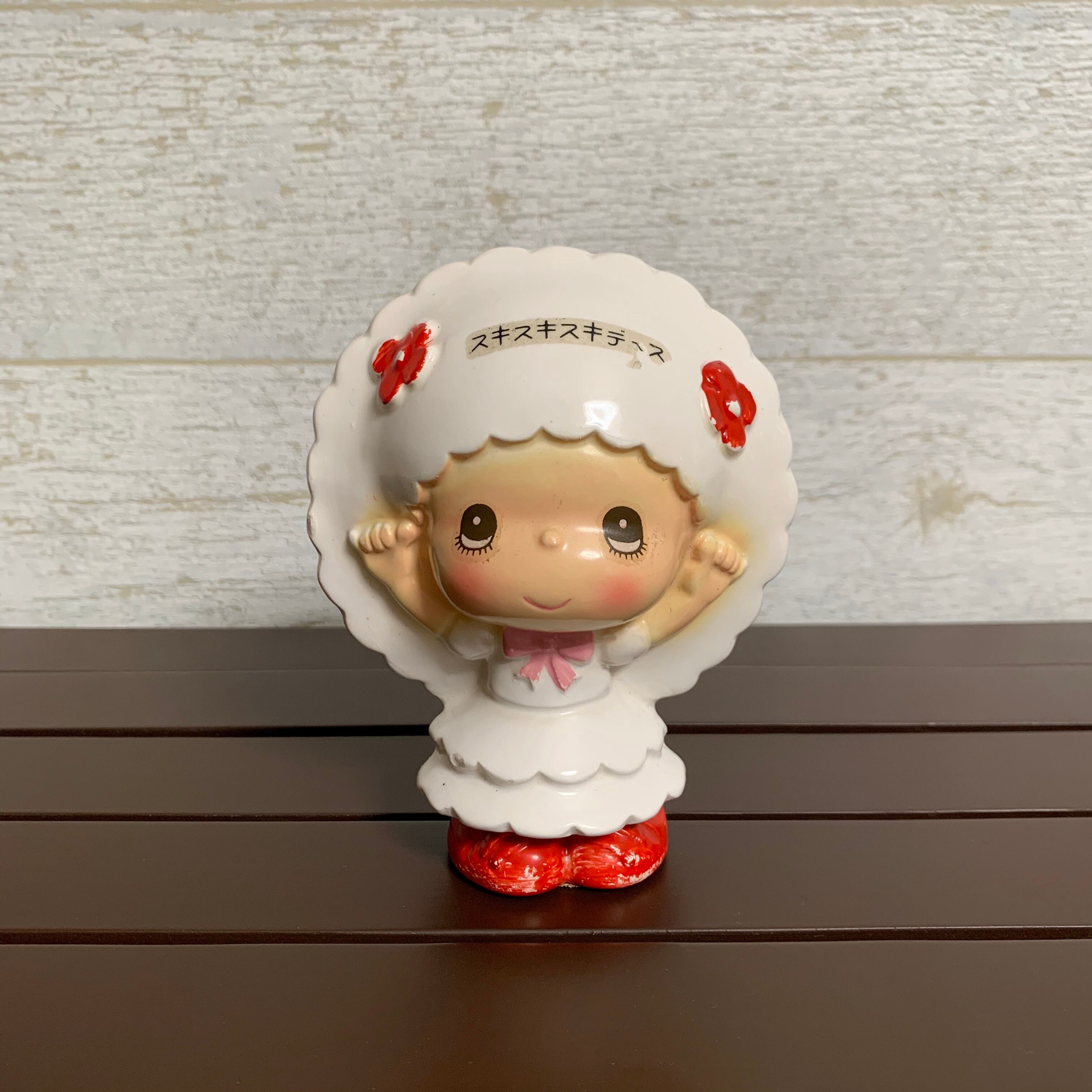 昭和レトロ 女の子 当時物 陶器貯金箱 | RETRO ROOM ｰレトロルームｰ 