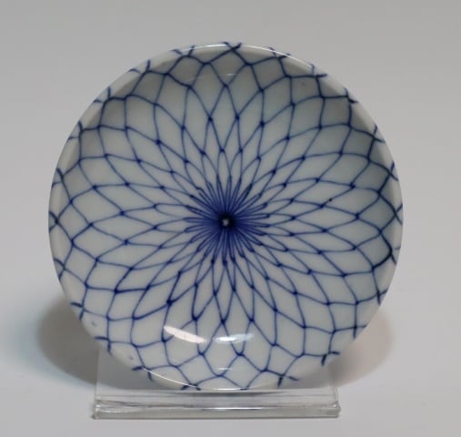 古伊万里染付 網目小皿 10客 | 賢祥堂 うつわ店