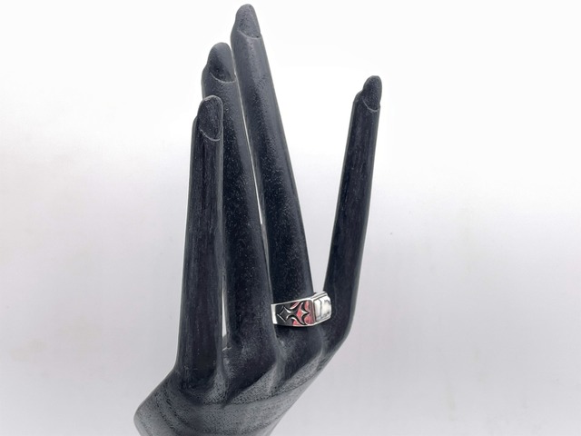 シルバーリング925（白トルコ石）