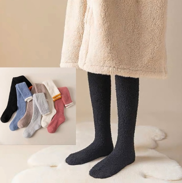 【6color】warm long  socks