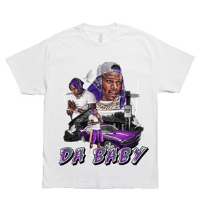 Extra Source Da Baby 3 S/S Tee  (white)