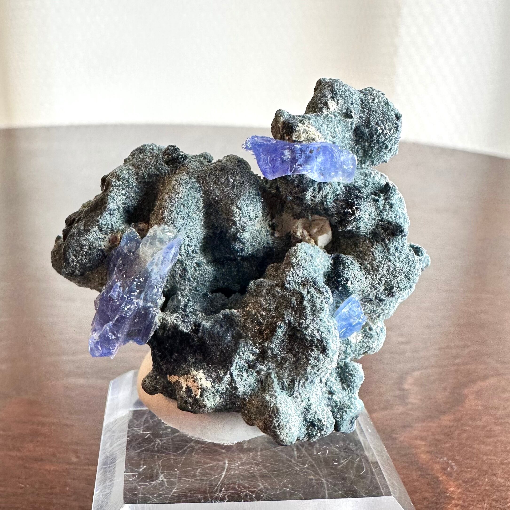 希産鉱物　ジェレメジェバイト原石　エレミア石　jeremejevite　鉱物標本 ナミビア産 ジェレメジェバイト | 鉱物標本,サ行,ジェレメジェバイト