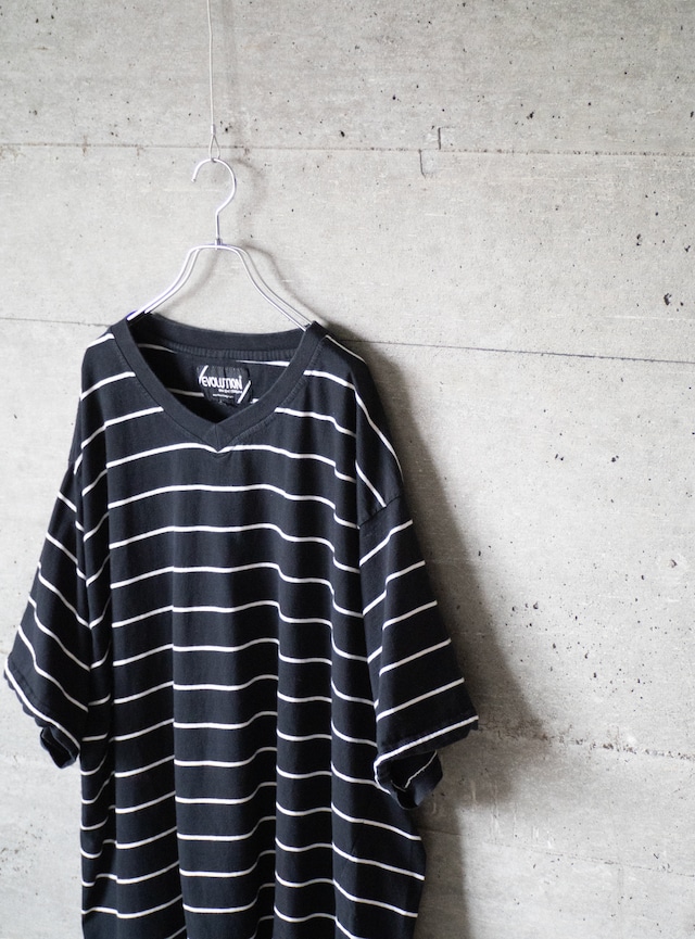 "EVOLUTION IN DESIGN" used Border 6XL t-shirt