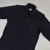 90s Calvin klein Jeans カルバンクラインジーンズ 長袖シャツ M/ブラック メンズ ビンテージ