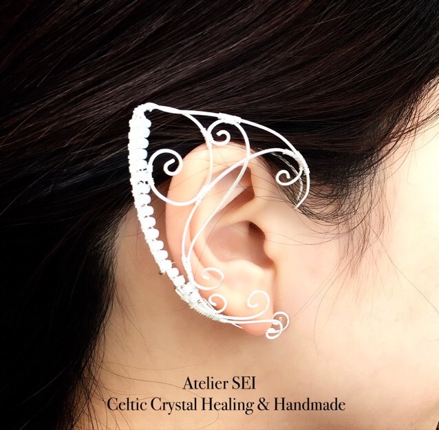 エルフ耳のイヤーカフ Atelier Sei 小さな魔法とモノ作りの工房 エルフ耳のイヤーカフ Atelier Sei 小さな魔法とモノ作りの工房