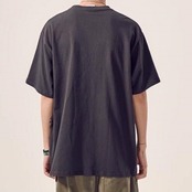 クルーネックプリントTシャツ A4165