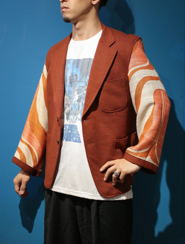 Remake arm switching curtain jacket