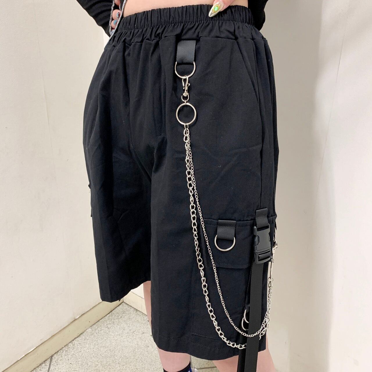 ベルトチェーン ハーフカーゴパンツ Volcan Aphrodite