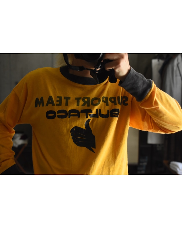 OK/60's "BULTACO" vintage rayon tee shirt