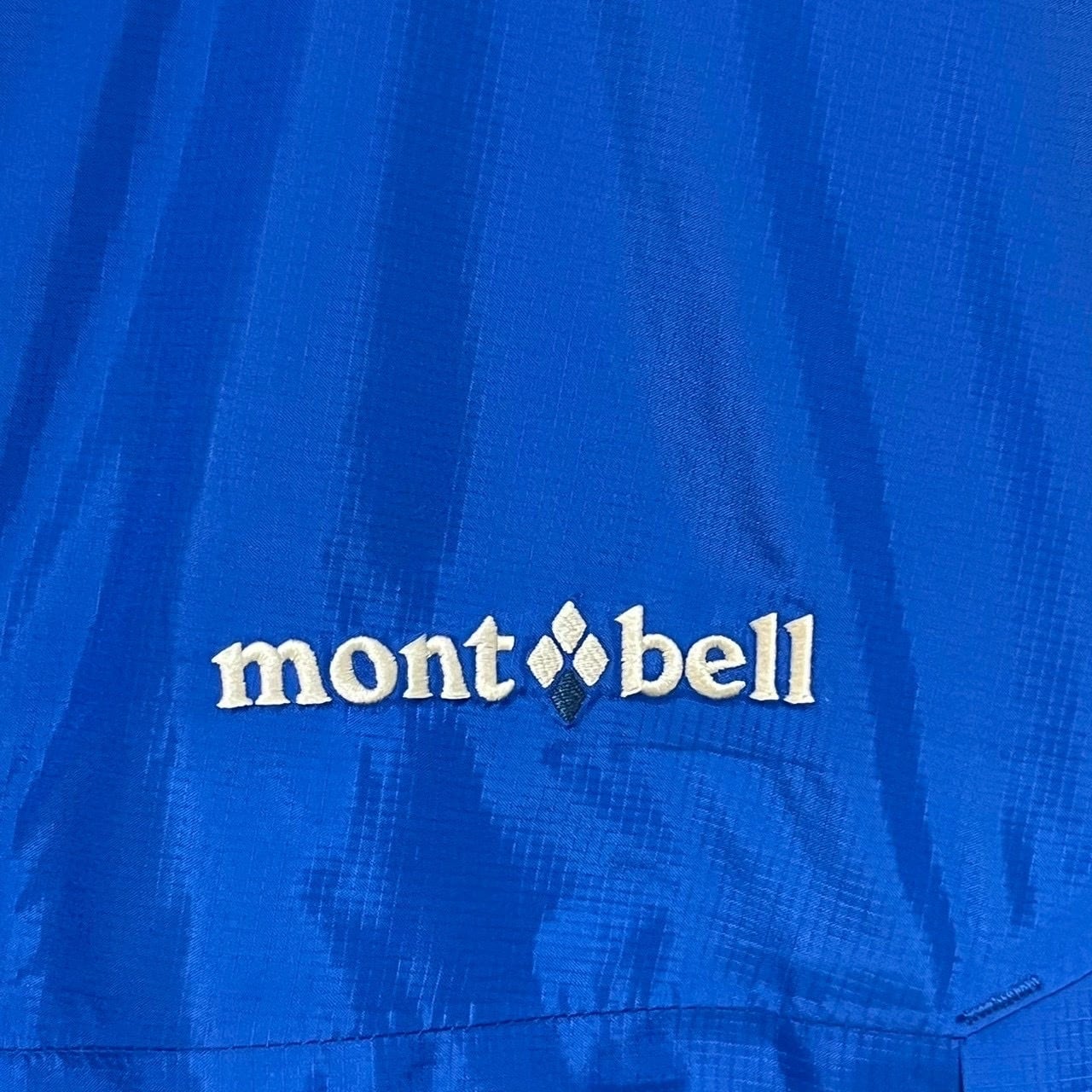 montbell モンベル ナイロンジャケット XL 刺繍ロゴ ワンポイントロゴ
